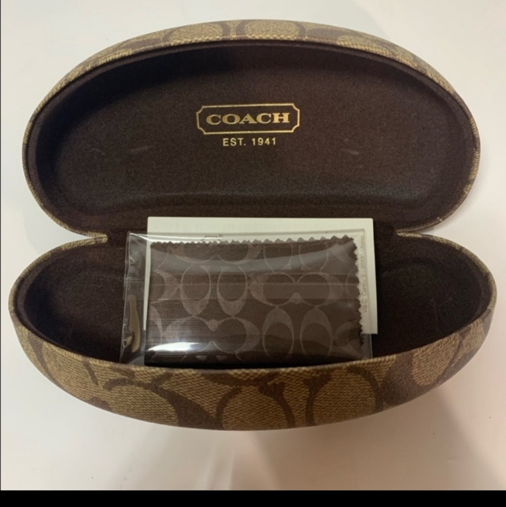 Coach sunglass case
